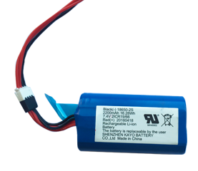 ICR18650 7.4V 2200mAh battery