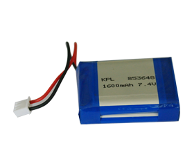 KPL853648-2S-1600mAh-7.4V